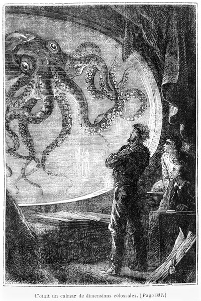 The Nautilus Passengers, illustration from 